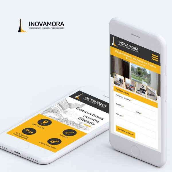 Diseño de Página Web para Inmobiliaria y Constructora en Arequipa - INOVAMORA